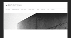 Desktop Screenshot of didier-hebert-guillon.com